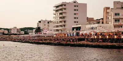 Party hostels in Ibiza, Spain